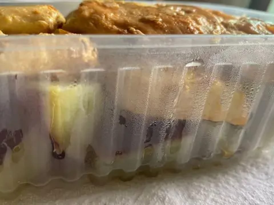 Frango grelhado com batata doce